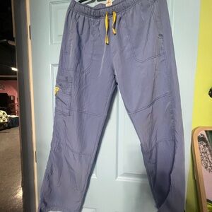 Wonder Wink scrub pants, Ceil Blue, 4 way stretch, XL